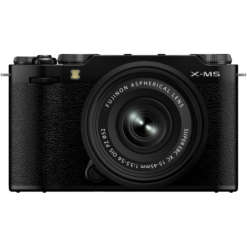 Fujifilm X-M5 Black + XC 15-45mm f/3.5-5.6 OIS Nero