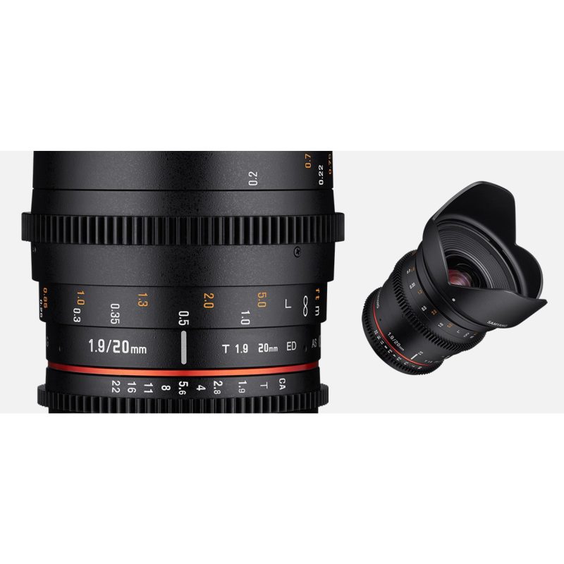 Samyang 20mm t/1.9 ED AS UMC Canon - immagine 2