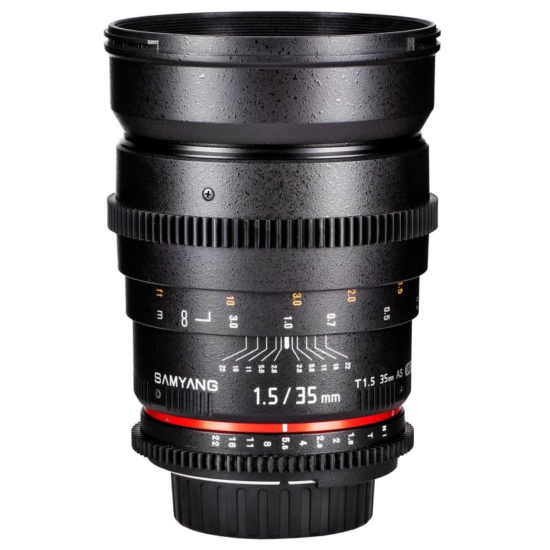 Samyang 35mm t/1.5 VDSLR AS UMC Fuji X